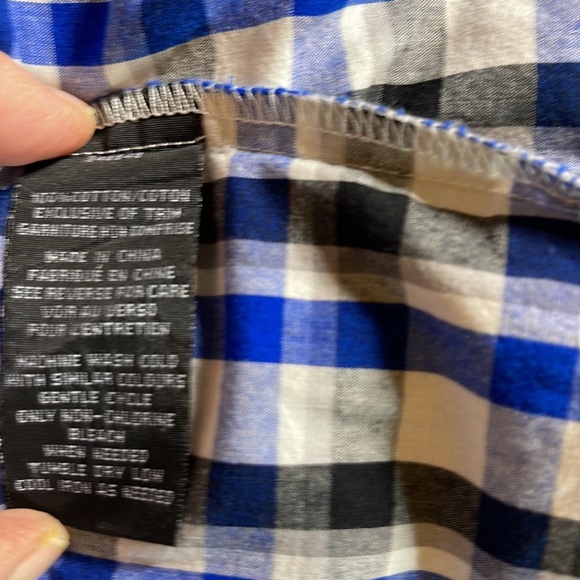 Calvin Klein Jeans, Boy’s Plaid Button Down Shirt - Picture 9 of 14